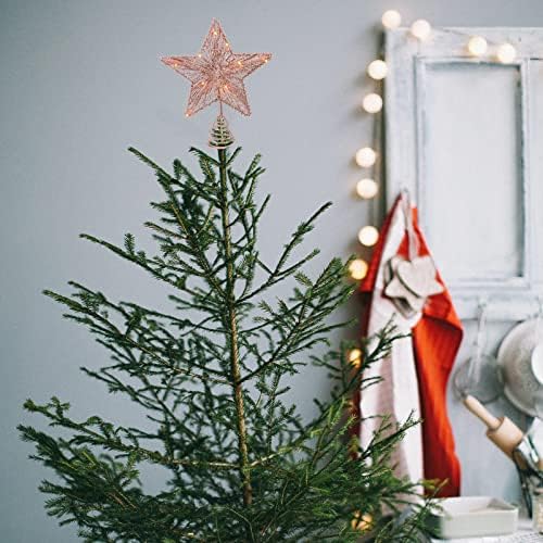 1бр Коледно Дърво Декор Звезда с Форма На Дърво Светлина Коледен Начало Декор Вечерни Доставки Коледна Украса Подаръци Украса