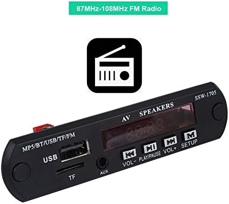 Аудио Музикален MP5 Плейър 3.5 ММ HD Стерео Bluetooth Плейър Музикален плейър без загуба за Кола с поддръжка на FM-TF карта