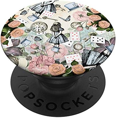 Колаж Алиса в Страната на чудесата PopSockets PopGrip: замяна дръжка за телефони и таблети