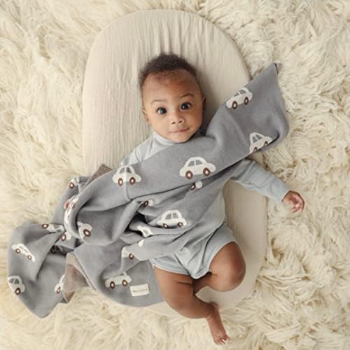 Crochet детски скъпа промяна одеяла за момичета и момчета - Меко одеало от фин памук - Използвайте като одеяла за бебешко креватче, детска количка, подарък за бебета и м?