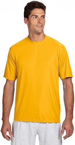 Мъжки t-shirt Cooling Performance формат А4, жълто, малка
