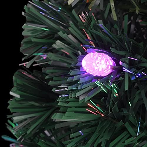 Изкуствена Коледна елха VidaXL със Стойка/LED 82,7 Оптичен