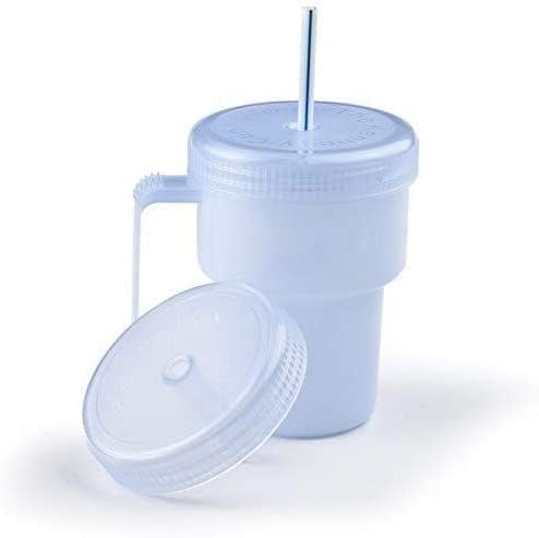 SCS Direct Kennedy Cups - Непроливающаяся 7-унционная чаша с капак и удобна дръжка - Опаковка от 6