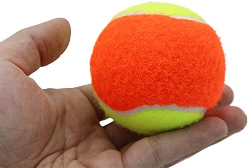Тенис топки ZHUOKECE, 12 Опаковки, 50% топка за Тенис с ниска степен на компресия за Начинаещи, за тренировки с