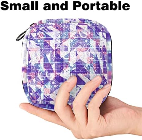 Чанта за съхранение на Хигиенни Кърпички ORYUEKAN, Преносими Многократна употреба Менструални Тампони джоб, Чанта за Съхранение на Тампони за жени и Момичета, Модерен