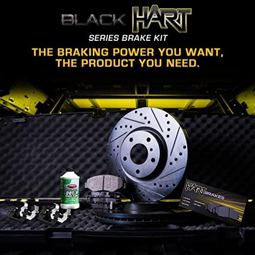 Спирачки Hart Комплект Предните спирачки и ротори |размерът на Предните спирачни накладки | Спирачни ротори