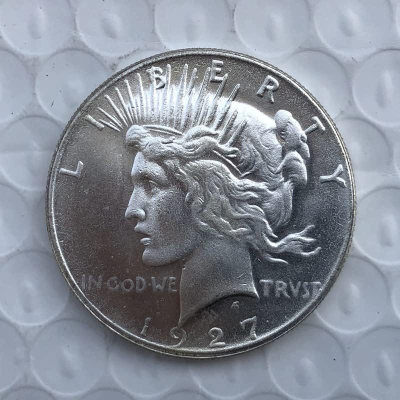 Американските монети 1927-D, Месинг, със сребърно покритие, Старинни Занаяти, Колекция от Чуждестранни Възпоменателни