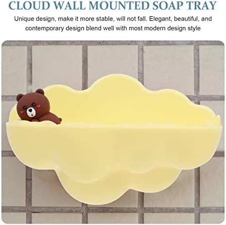 Детска Чиния За Сапун, Стенен Държач за сапун, препарат за съдове във формата на облак, Самоотводящийся препарат за съдове,