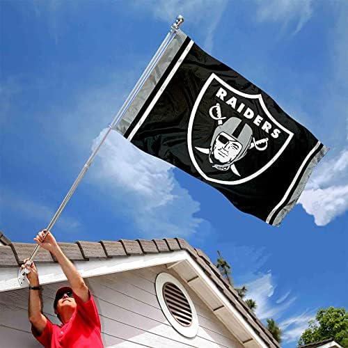Банер с логото на Las Vegas Raiders и Гобеленовые Облицовка на Стени