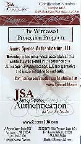 Даниел Джоунс подписа Реплика на каската New York Giants Mini Speed JSA ITP - Каски NFL с автограф