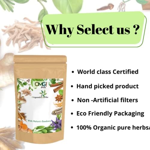 OMG Предлага Чисти Билкови Аюрведа билки с натурален аромат за грижа за здраве и фитнес (Shatavari, на Прах | 100 g (3,5