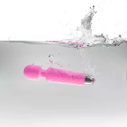 Персонален масажор-пръчка за жени и мъже с USB-кабела и 20 вибрации - и водоустойчив, безшумен, ръчна изработка, идеален