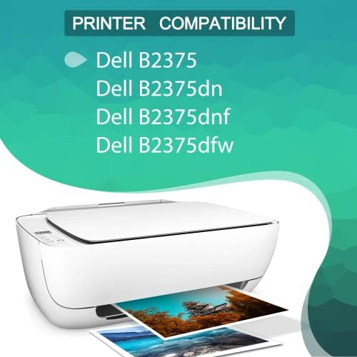 GREENBOX Съвместима касета с тонер b2375DNF с висока производителност за вашия принтер Dell C7D6F B2375DNF