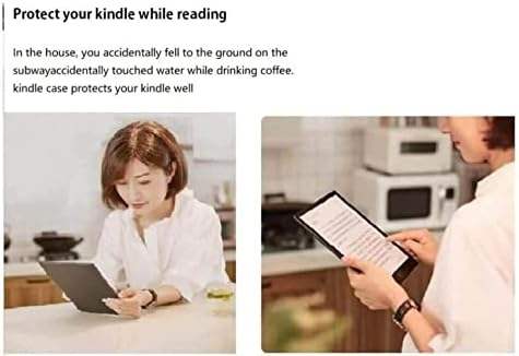 Абсолютно нов калъф WunM Studio е подходящ за Kindle Paperwhite [7/6/5 поколение, издаване на 2015/2013/2012], калъф премиум-клас, автоматичен режим на заспиване /събуждане, японски стил в?