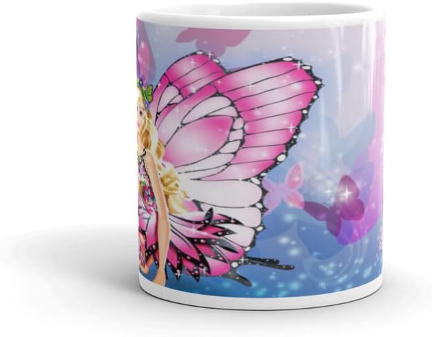 Керамична чаша за кафе и чай Create By You Girl Принцеса с дизайнерски принтом Бяло - 11 грама (номер на модела: PC17)