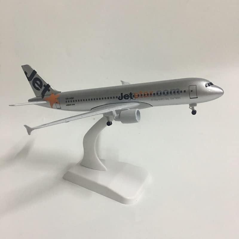 Изтребител REELAK от лят под налягане сплав за: Jason Tutu 20 см Модел самолет Jetstar Airbus A320 От Лят