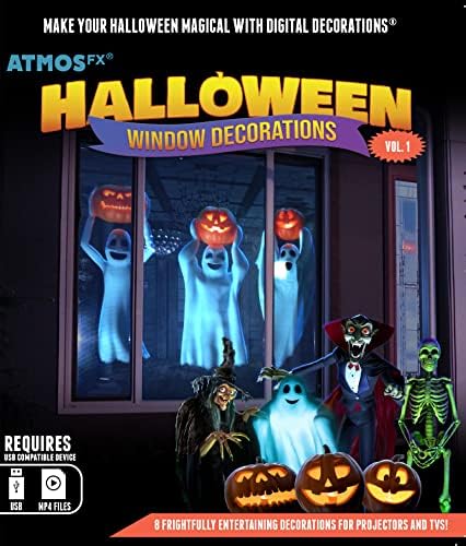 Комплект за цифрово оформяне на Хелоуин Reaper Brothers® включва 8 визуални детайли AtmosFX® за Хелоуин Плюс холографски