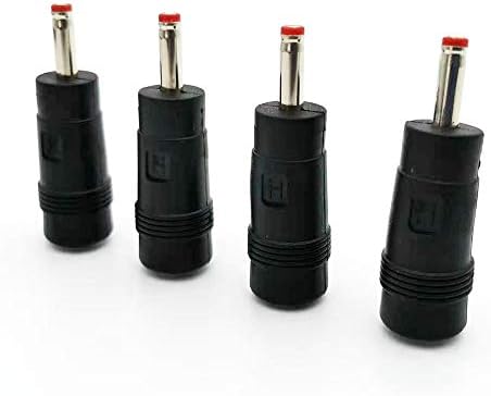 10шт 5,5x2,1mm Женски до 3,5x1,35 мм Plug Dc Конектор за Захранване Кабел Конвертор за видео наблюдение