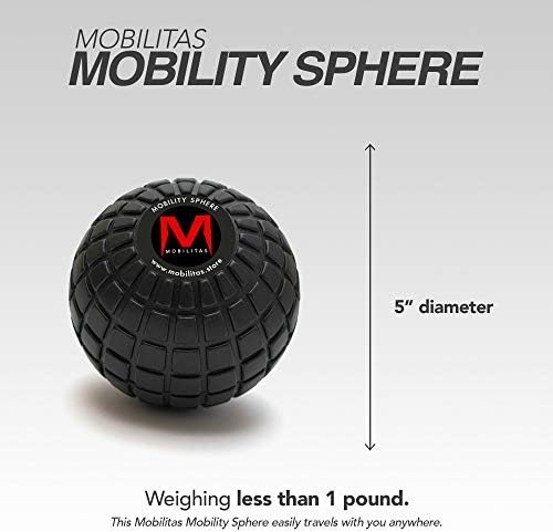 Mobilitas Mobility Sphere, масажна топка - 5-инчов поролоновый сачмен топка за възстановяване след тренировка. Здрав подвижните