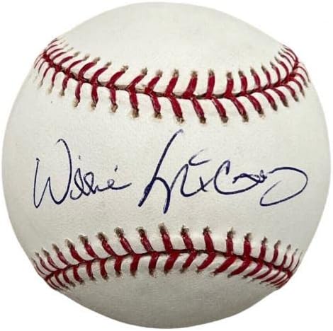 Уили Маккови подписа Договор с MLB Major League Baseball PSA - Бейзболни топки с автографи