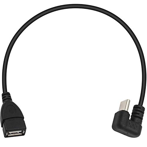 Адаптер Poyiccot USB C-USB 2.0, USB Адаптер C-USB, U-Образни USB адаптер-C-USB-A-конектор 180 градуса за новия MacBook