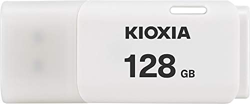 Флаш памет Kioxia U202 TransMemory 128 GB USB2.0 Преносим Диск за пренос на данни USB устройство Бял LU202W128GG4