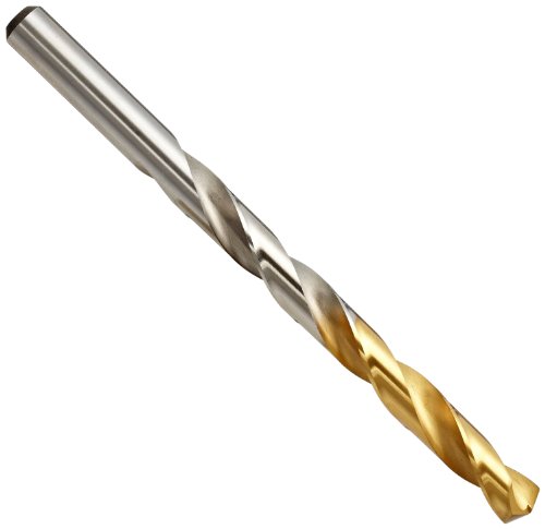 Тренировка от бързорежеща стомана YG-1 Gold-P Jobber, Tin покритие, Директен джолан, Параболична спирала, 130 градуса, Диаметър 4,1 mm x дължина 125 мм (опаковка от 1)