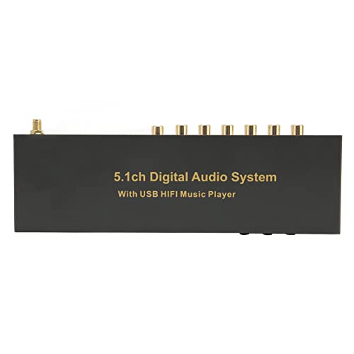 5.1 Звуков декодер, поддръжка 2.0 5.1 CH CH Двоен изходен режим с честота 24 bit 192 khz, Цифров аудио Декодер, Конвертор Поддържа HDCP версия 2.3, (# 1)
