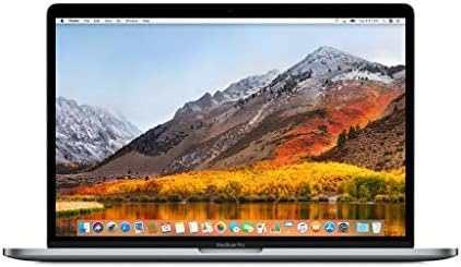 Лаптоп Apple MacBook Pro 15.4 инча (Retina, Touch Bar, 6-ядрен процесор Intel Core i7 с честота 2,6 Ghz,