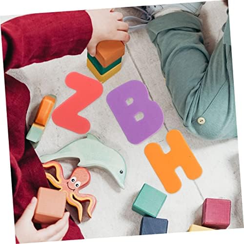 Totority 1 Комплект Играчки за баня за деца, флаш-играчки, Етикети с блестящи Букви, Образователни Играчки