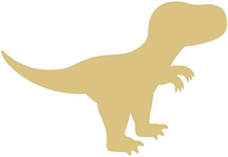 V-T-rex Недовършени Дървени Динозавър Животно Доисторическая История Зала за игри Врата Закачалка МДФ профили