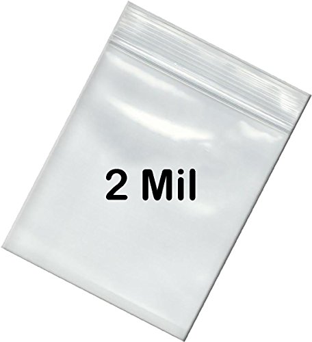 Чанти за съхранение на BNY Corner 2 Mil 1,5x2 От Прозрачна пластмаса с цип с възможност за повторно затваряне на 1.5 x 2 -