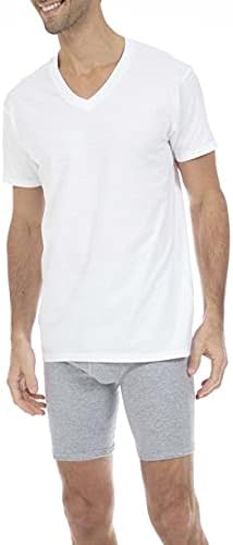Мъжки тениски George с V-образно деколте, 6 опаковки