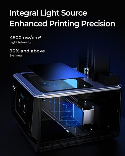 Официален 3D принтер Creality от смола, 3D-принтери HALOT-ONE Plus (CL-79) с диагонал 7,9 инча, 4K Mono LCD и изключително