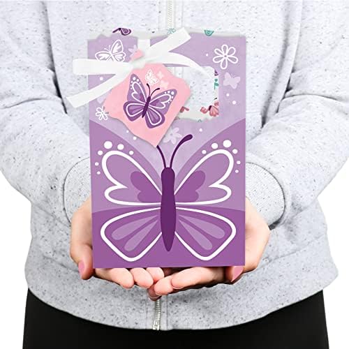 Голяма точка щастие, Красива Пеперуда - Цветни Подаръчни кутии за детската душа или подарък за рожден Ден - Комплект от 12