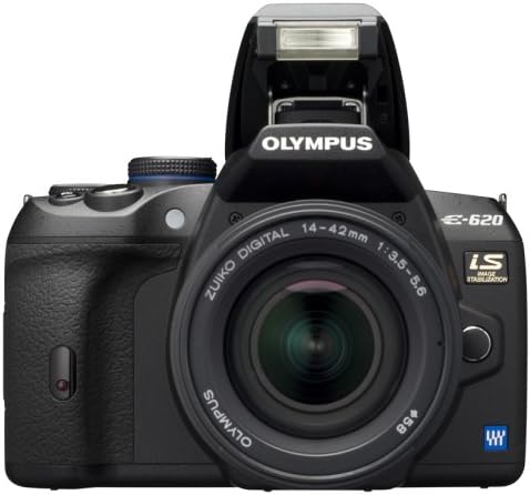 Olympus Evolt E620 12,3-Мегапикселов фотоапарат slr с IS, 2,7-инчов отточна тръба на шарнирна връзка LCD дисплей с обектив