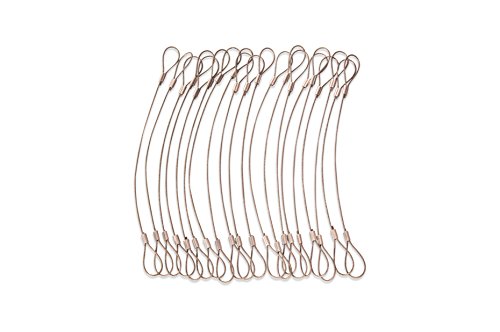 Универсален кабел кабел - Кабелни въжета 14 инча (20 броя в опаковка) - Заредете, Регулируеми, предварително събрани и устойчиви