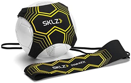 Регулируема соло футболен симулатор SKLZ Star-Kick с усилвател - Подходящ за топки 3-ти, 4-ти и 5-ти размер