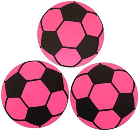 Нови винил Merk Pink за футболен спортен топката - 2 Кръгли индивидуални стикери за лаптоп, бутилки за вода,