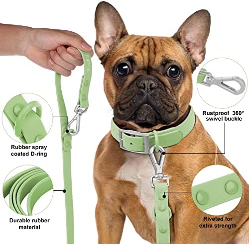 Водоустойчив Стандарт каишки Wisedog за кучета с 2 куки, с дължина 5 метра / 6 фута, регулируеми за безопасността