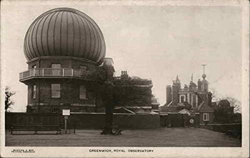Кралската обсерватория в Гринуич, Англия Оригиналната антични картичка