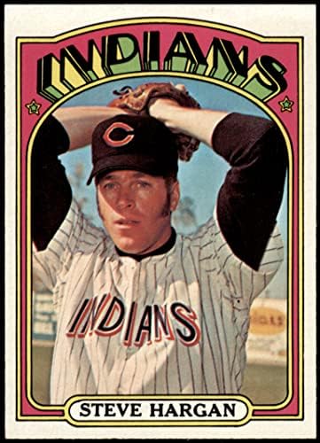 1972 Topps 615 Стив Харган Кливланд Индианс (бейзболна картичка) NM/MT Индианс