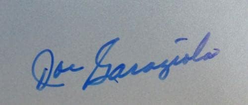 Джо Гараджиола Автограф с Автограф 8x10 Снимка III - Снимки на MLB с автограф