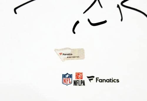 Том Брейди, С автограф В рамката на 16x20 Снимка Нова Англия Патриоти Супер Боул Колаж Фанатици Холографски Стоковый #206954 - Снимки NFL с автограф