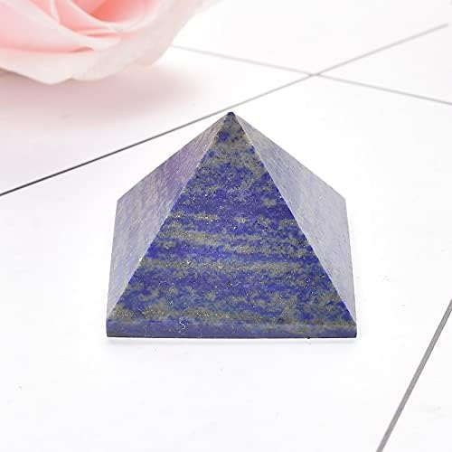 BINNANFANG AC216 1 бр. Пирамида от истински Лазурен Енергиен камък, Полирани Рейки Crystal Обелиск Кварцевая Точков Кула