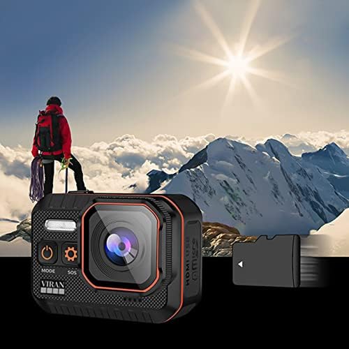 Qonioi Ip68 Цифров WiFi, камера за гмуркане, 4k Камера за снимки, 24-мегапикселова камера с цифрово резолюция