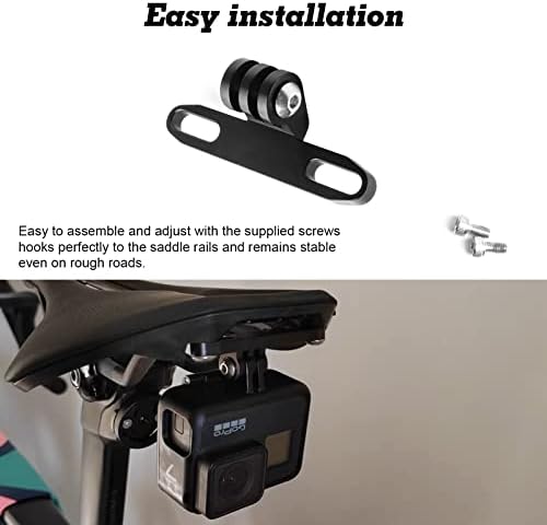 Закопчалка за шина колоездене седла Xotic Tech за спортна камера Gopro Insta360, съвместимо с седло S-Works SWAT или повечето