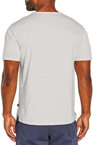 Мъжка Риза GAP Pocket в slub, Мъжки Ризи с кръгло деколте, Памучен Тениска с къс ръкав за Мъже