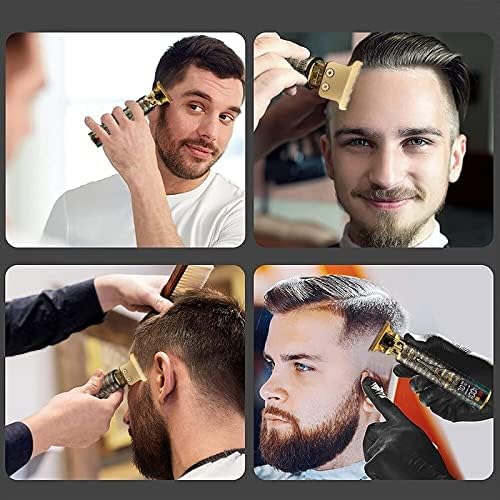 Машинки за Подстригване на коса за Мъже, Електрическа пишеща Машина За Подстригване на Коса T9, Тример за Коса за