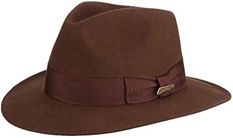 Мъжки фетровая шапка Dorfman Pacific Indiana Jones от вълна, филц
